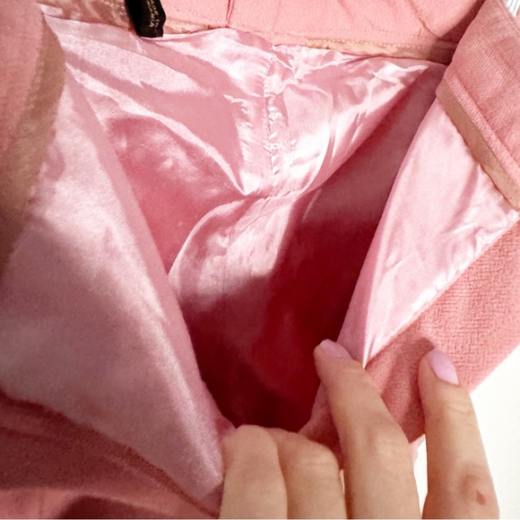 ESCADA PINK LINED TROUSERS SZ 44/L - Picture 8 of 11